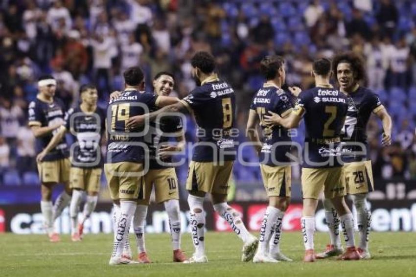 FÚTBOL . CLUB PUEBLA VS PUMAS