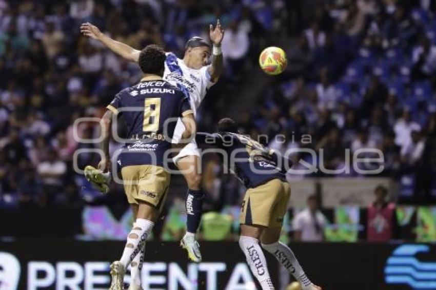 FÚTBOL . CLUB PUEBLA VS PUMAS