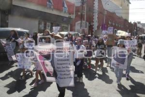 TEXMELUCAN . MANIFESTACIÓN 8M