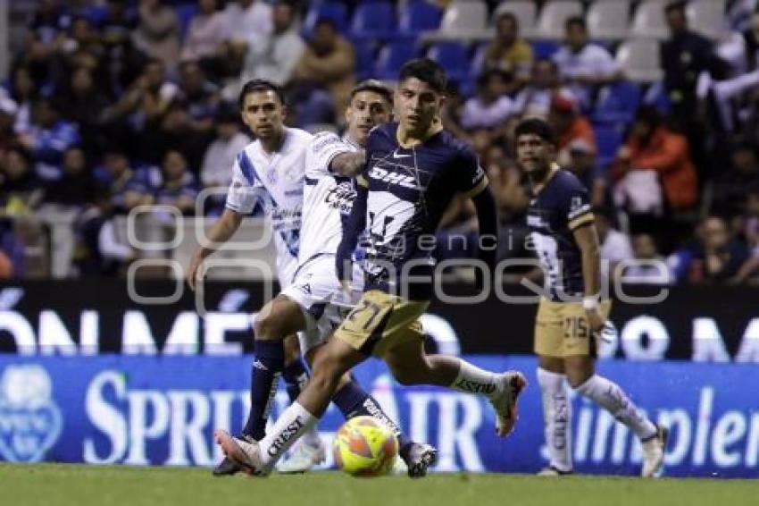FÚTBOL . CLUB PUEBLA VS PUMAS