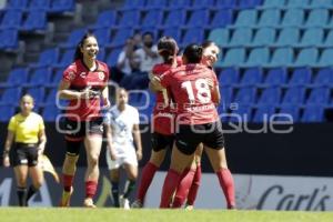 FÚTBOL FEMENIL . PUEBLA VS XOLAS