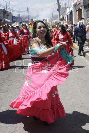 SAN PEDRO CHOLULA . CIERRE DE CARNAVAL 2025