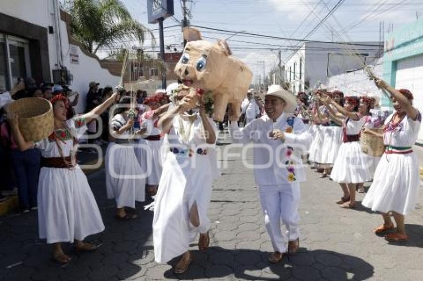 SAN PEDRO CHOLULA . CIERRE DE CARNAVAL 2025