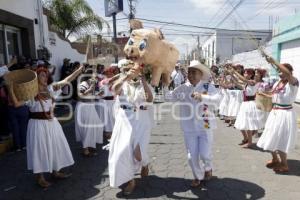 SAN PEDRO CHOLULA . CIERRE DE CARNAVAL 2025