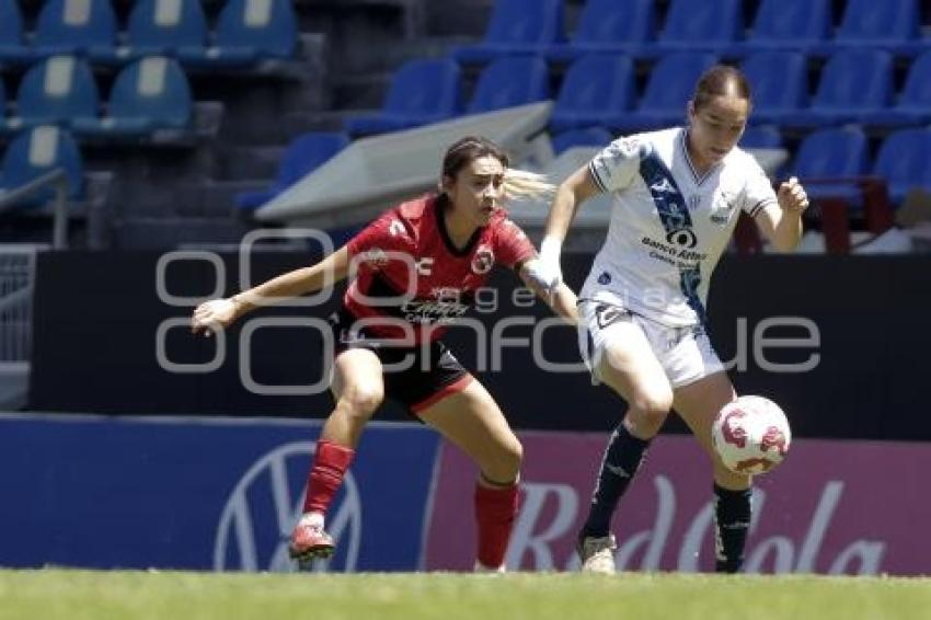 FÚTBOL FEMENIL . PUEBLA VS XOLAS