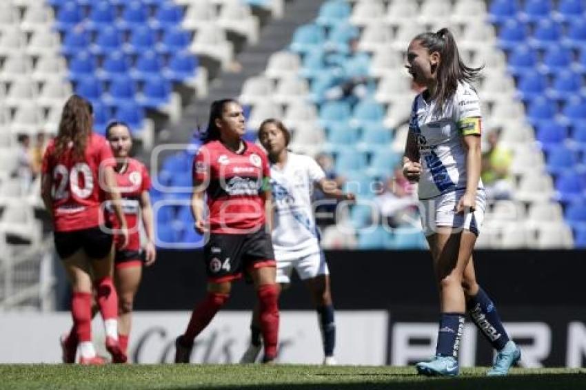 FÚTBOL FEMENIL . PUEBLA VS XOLAS