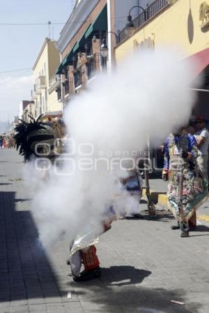 SAN PEDRO CHOLULA . CIERRE DE CARNAVAL 2025