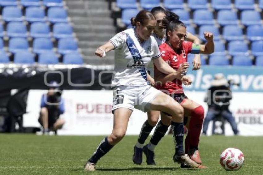 FÚTBOL FEMENIL . PUEBLA VS XOLAS