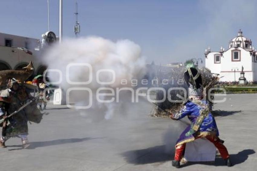 SAN PEDRO CHOLULA . CIERRE DE CARNAVAL 2025