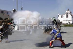 SAN PEDRO CHOLULA . CIERRE DE CARNAVAL 2025