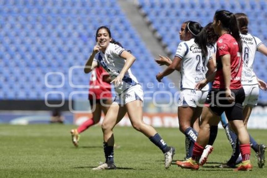 FÚTBOL FEMENIL . PUEBLA VS XOLAS
