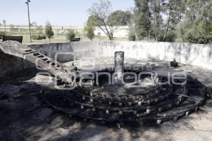 LOS FUERTES . INCENDIO DUELA 