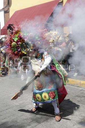 SAN PEDRO CHOLULA . CIERRE DE CARNAVAL 2025