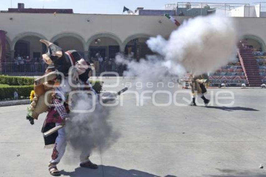 SAN PEDRO CHOLULA . CIERRE DE CARNAVAL 2025
