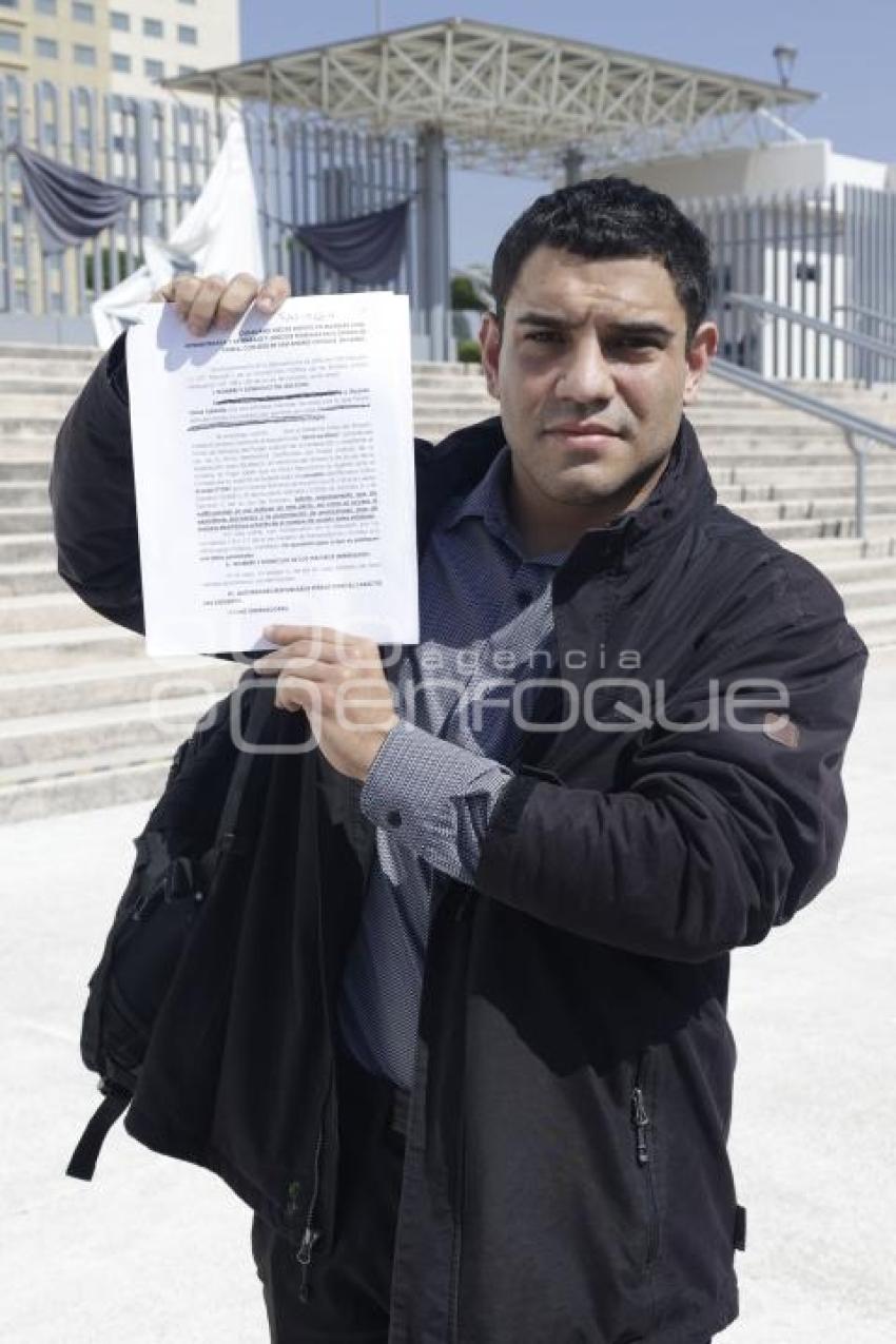 BUAP . AMPARO PARO ESTUDIANTIL