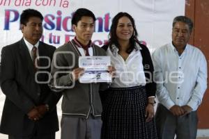 SAN ANDRÉS CHOLULA . UN DÍA CON LA PRESIDENTA