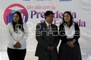SAN ANDRÉS CHOLULA . UN DÍA CON LA PRESIDENTA