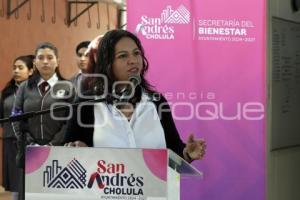 SAN ANDRÉS CHOLULA . UN DÍA CON LA PRESIDENTA