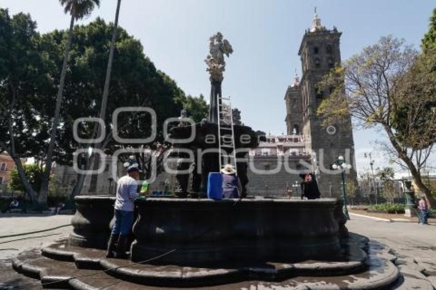 FUENTE SAN MIGUEL . LIMPIEZA 8M