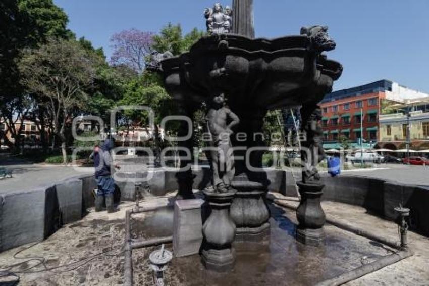 FUENTE SAN MIGUEL . LIMPIEZA 8M