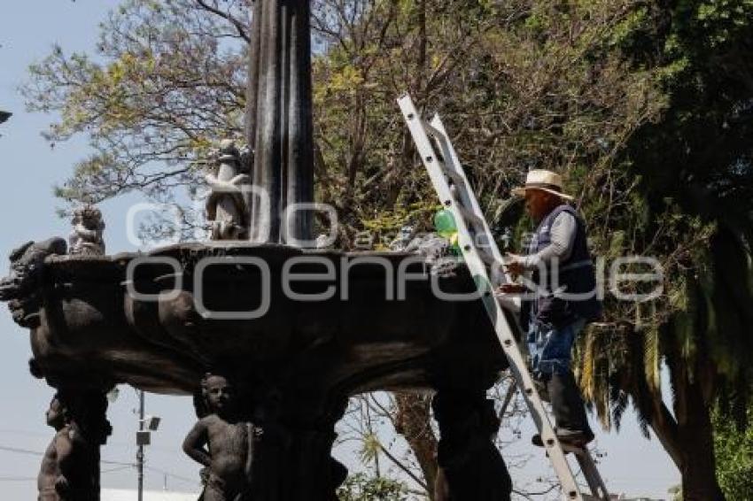FUENTE SAN MIGUEL . LIMPIEZA 8M