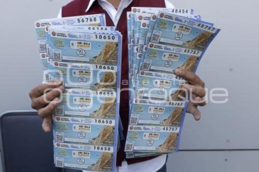LOTERIA NACIONAL . DEVELACIÓN BILLETE