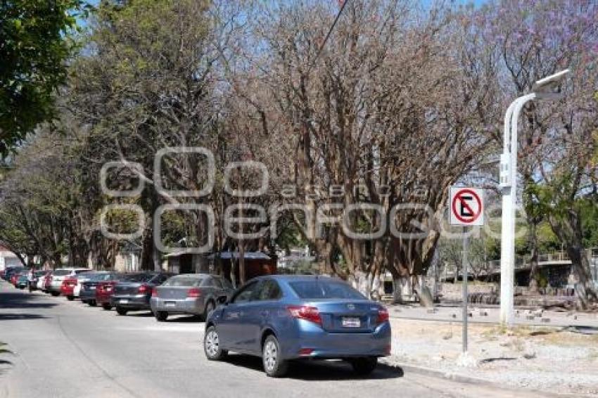 TLAXCALA . COLOCACIÓN DE SEÑALÉTICA