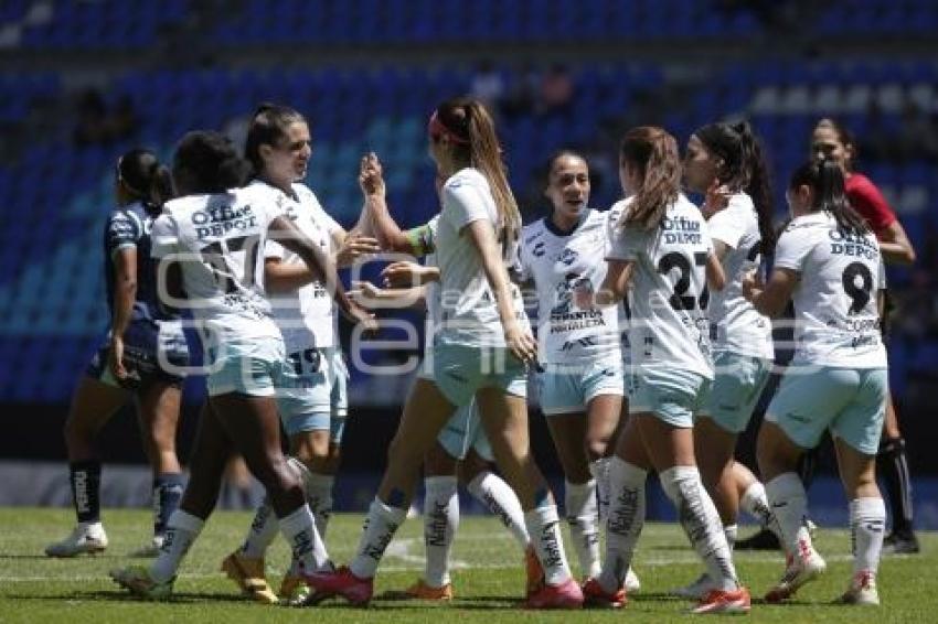 FÚTBOL FEMENIL . PUEBLA VS PACHUCA