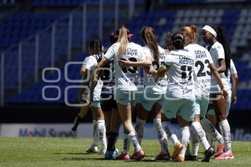 FÚTBOL FEMENIL . PUEBLA VS PACHUCA