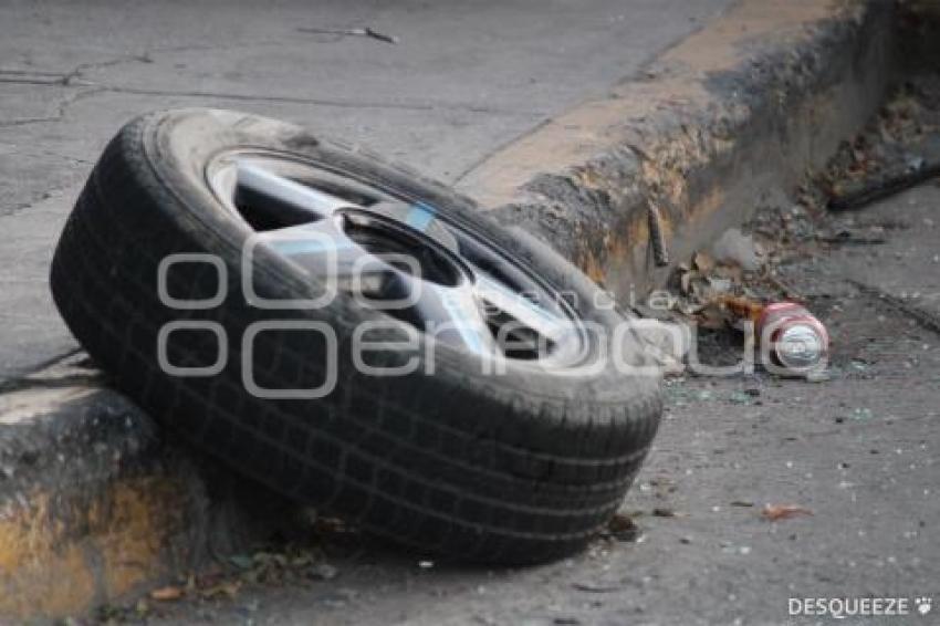 NOTA ROJA . ACCIDENTE AUTOMOVILÍSTICO