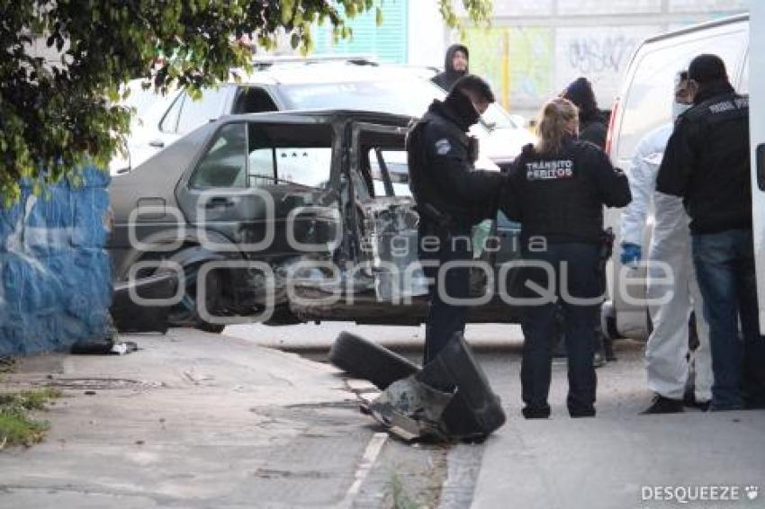 NOTA ROJA . ACCIDENTE AUTOMOVILÍSTICO