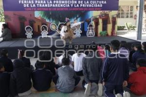SAN ANDRÉS CHOLULA . FERIA CULTURA TRANSPARENCIA