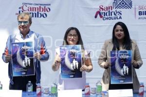 SAN ANDRÉS CHOLULA . MEDIO MARATON DÍA DEL PAPÁ