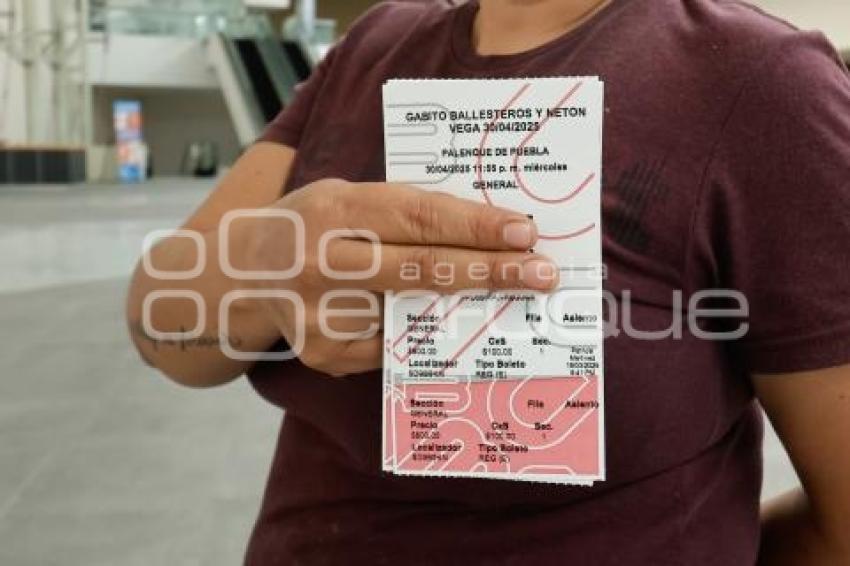 PALENQUE . VENTA DE BOLETOS