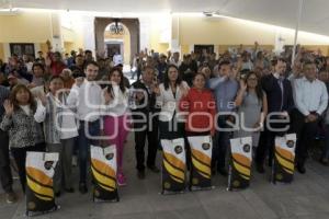 SAN ANDRÉS CHOLULA . ENTREGA DE SEMILLA