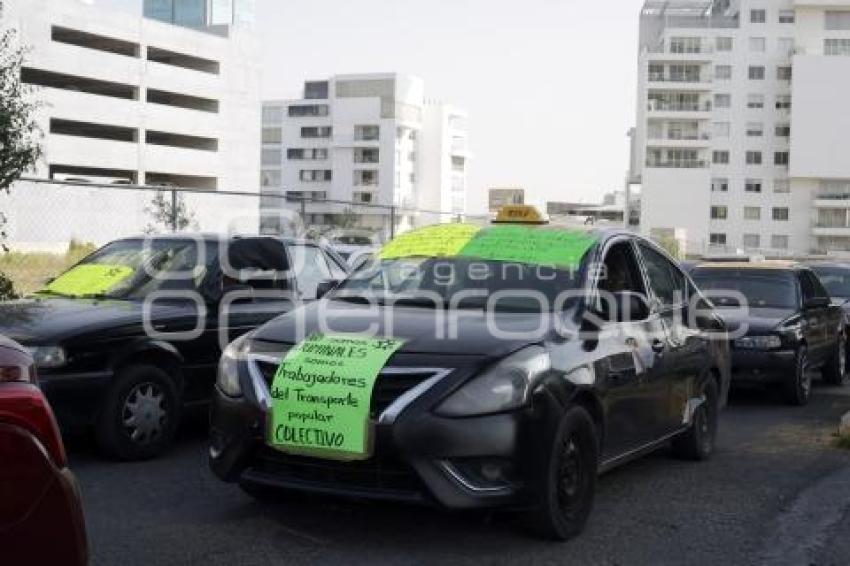 MANIFESTACIÓN TRANSPORTE IRREGULAR