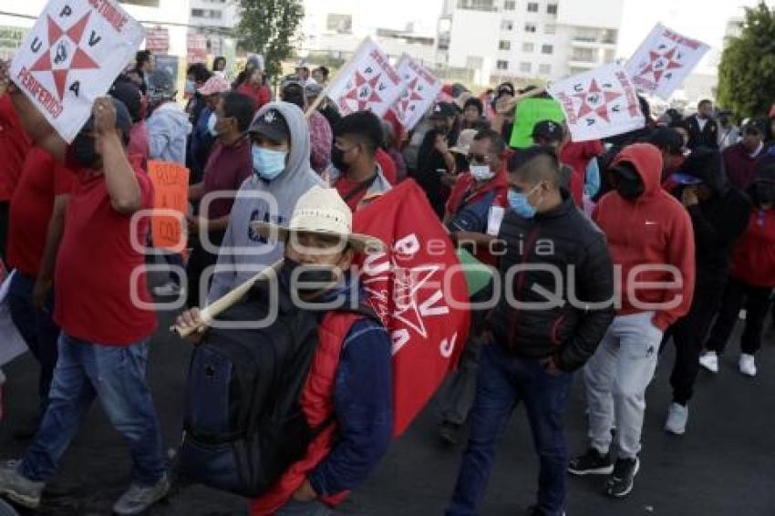MANIFESTACIÓN TRANSPORTE IRREGULAR