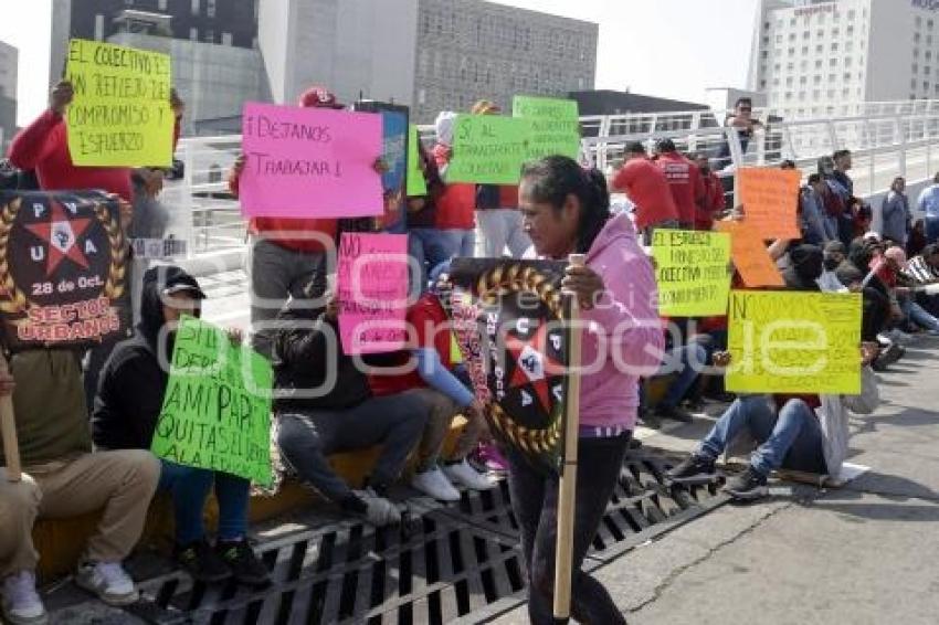MANIFESTACIÓN TRANSPORTE IRREGULAR