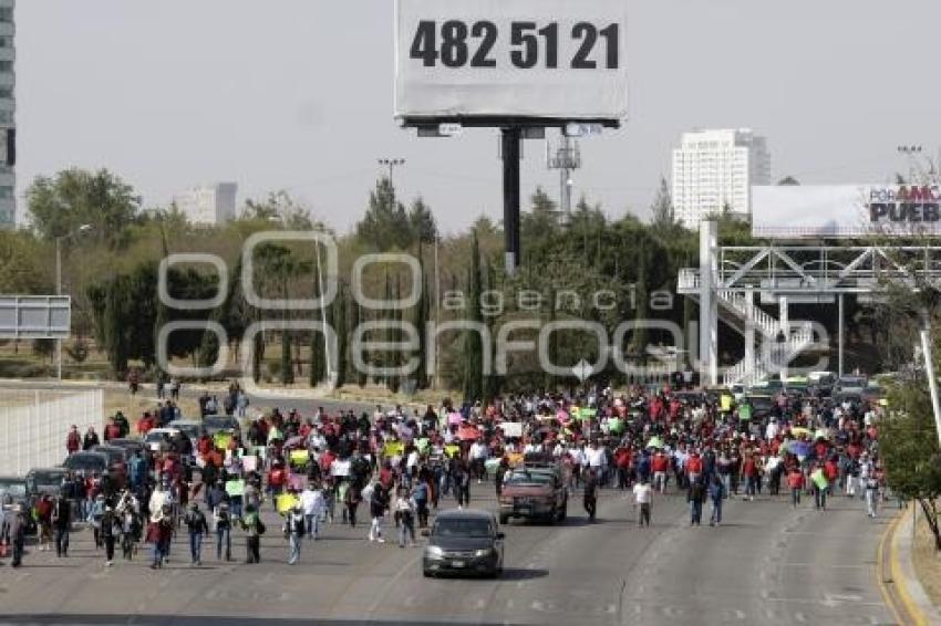 MANIFESTACIÓN TRANSPORTE IRREGULAR