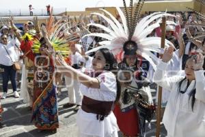 SAN PEDRO CHOLULA . EQUINOCCIO DE PRIMAVERA