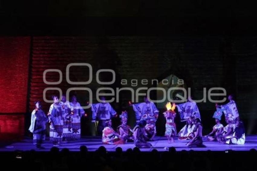 CHOLULA . RITUAL A QUETZALCÓATL
