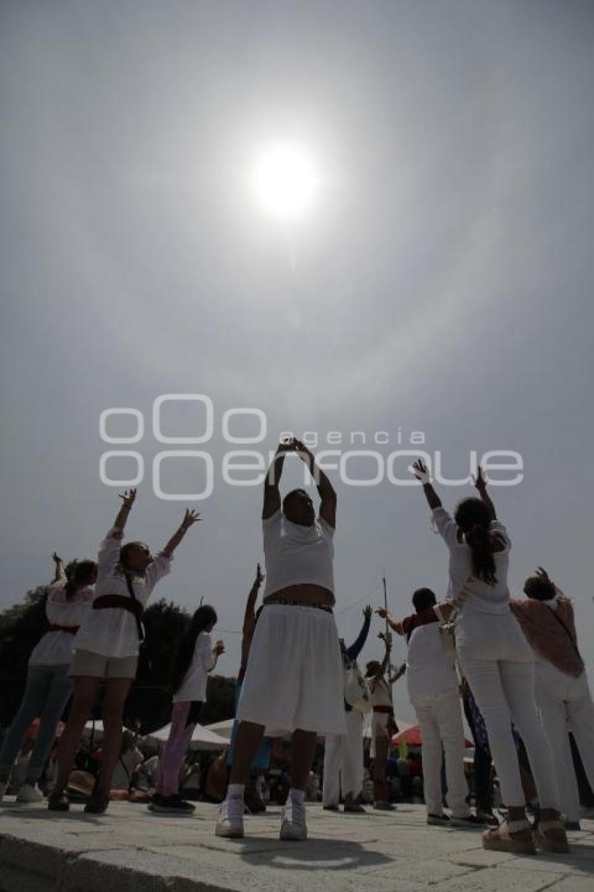 SAN PEDRO CHOLULA . EQUINOCCIO DE PRIMAVERA