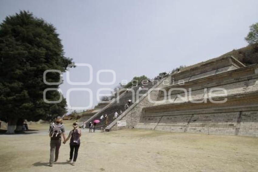 SAN PEDRO CHOLULA . EQUINOCCIO DE PRIMAVERA