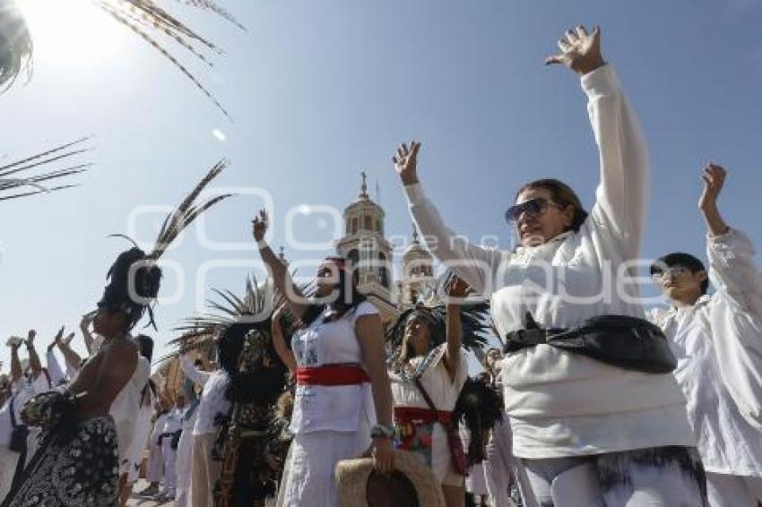 SAN PEDRO CHOLULA . EQUINOCCIO DE PRIMAVERA