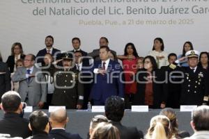 GOBIERNO ESTATAL . CEREMONIA BENITO JUÁREZ