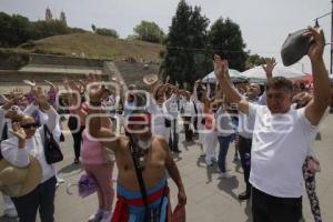 SAN PEDRO CHOLULA . EQUINOCCIO DE PRIMAVERA