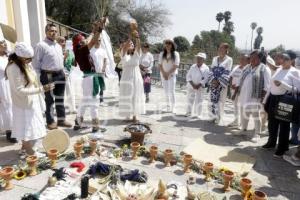 SAN ANDRES CHOLULA . CEREMONIA EQUINOCCIO 2025