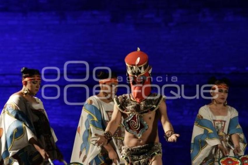 CHOLULA . RITUAL A QUETZALCÓATL