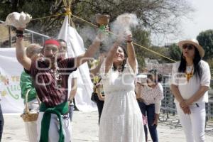 SAN ANDRES CHOLULA . CEREMONIA EQUINOCCIO 2025