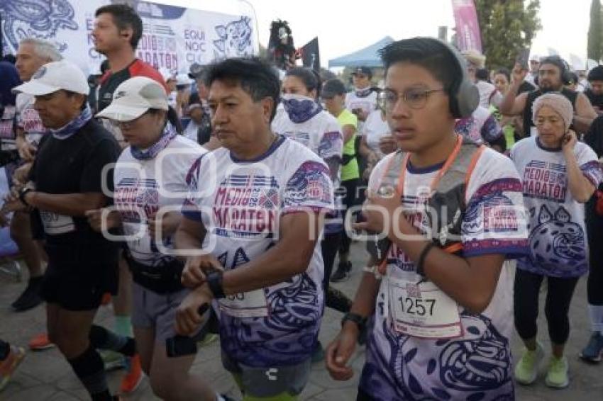 SAN ANDRÉS CHOLULA . MEDIO MARATÓN